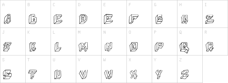 Uppercase characters