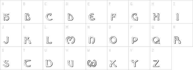 Uppercase characters