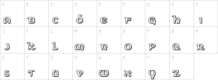 Uppercase characters