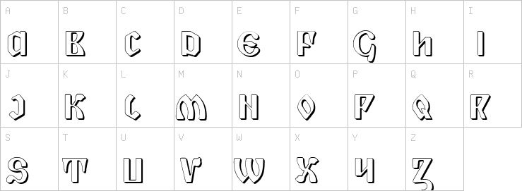 Uppercase characters