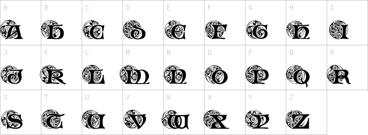 Uppercase characters