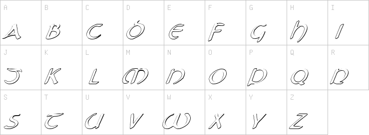 Uppercase characters