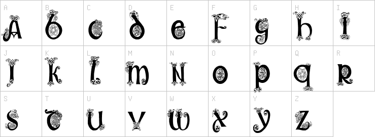 Uppercase characters