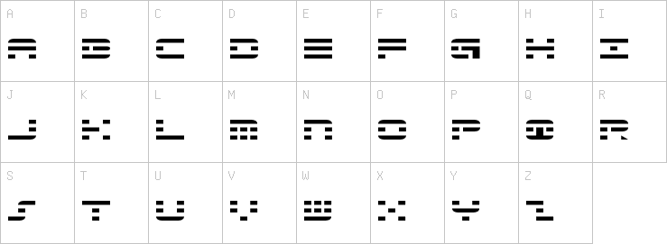 Uppercase characters