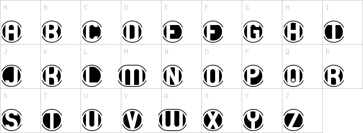 Uppercase characters