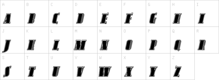 Uppercase characters