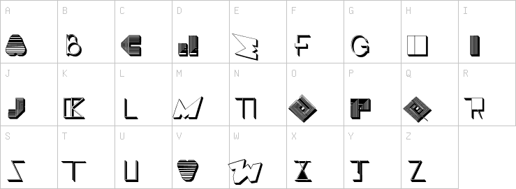 Uppercase characters