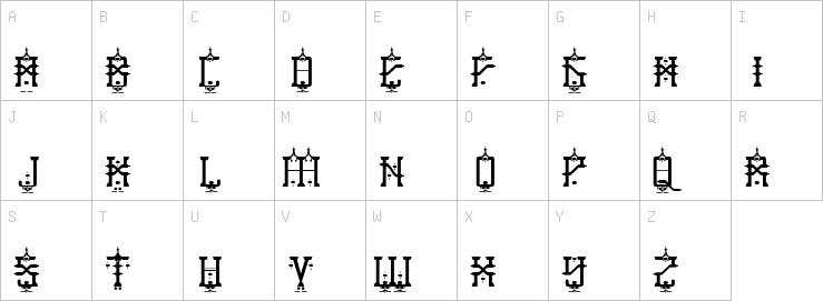 Uppercase characters