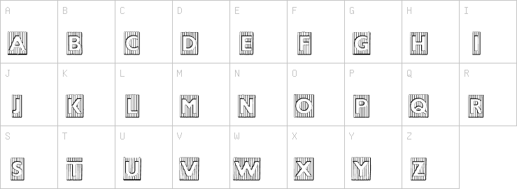 Uppercase characters