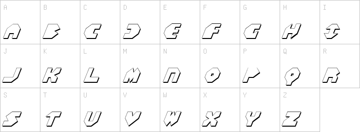 Uppercase characters