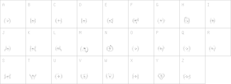 Uppercase characters