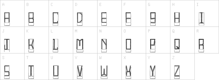 Uppercase characters