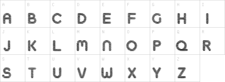 Uppercase characters