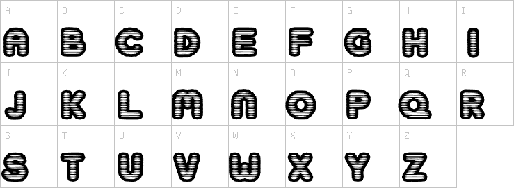 Uppercase characters