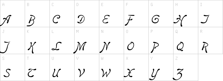 Uppercase characters