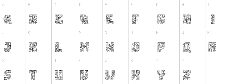 Uppercase characters