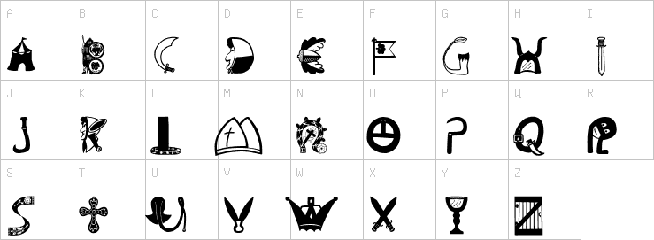 Uppercase characters