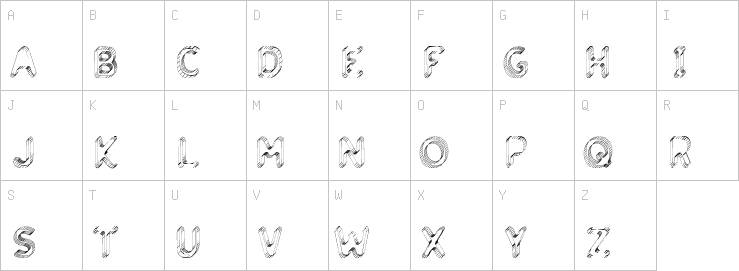 Uppercase characters