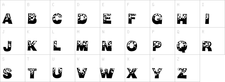 Uppercase characters