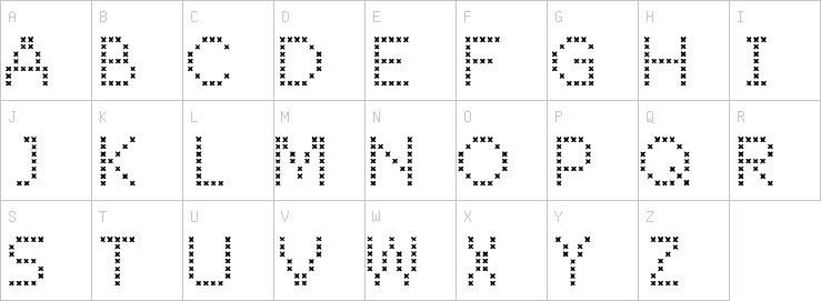 Uppercase characters