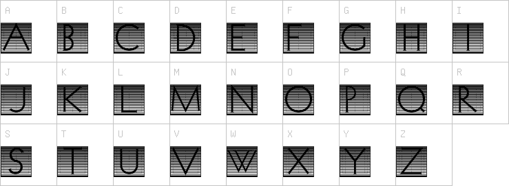 Uppercase characters