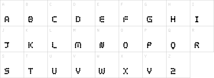 Uppercase characters