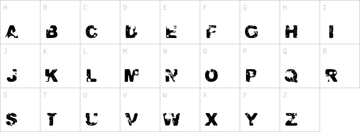 Uppercase characters