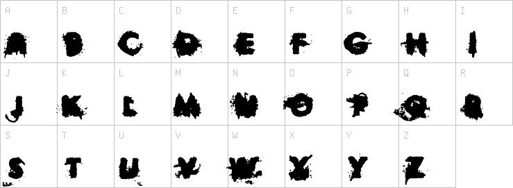 Uppercase characters