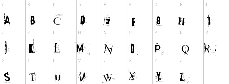 Uppercase characters