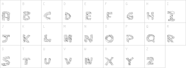 Uppercase characters