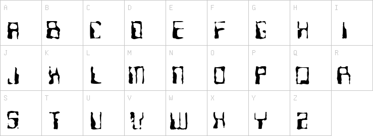 Uppercase characters