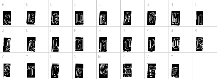 Uppercase characters