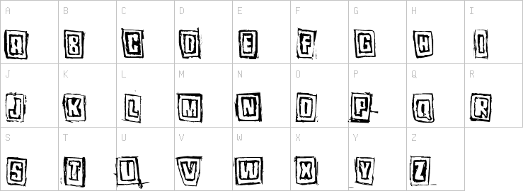 Uppercase characters