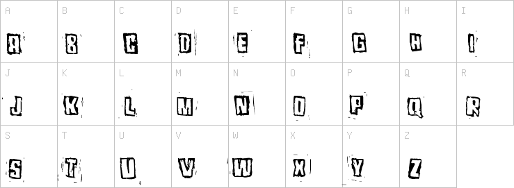 Uppercase characters