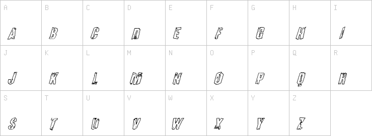 Uppercase characters