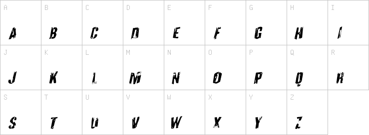 Uppercase characters