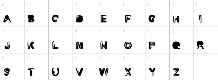 Uppercase characters