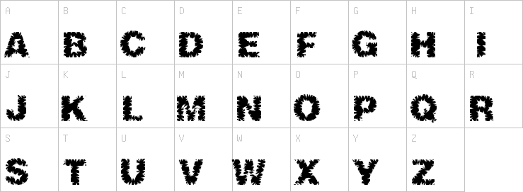 Uppercase characters