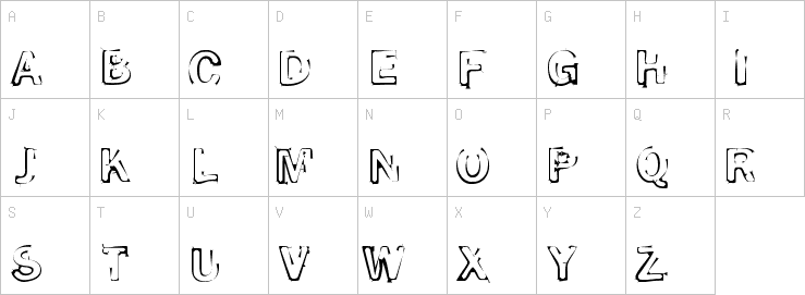 Uppercase characters