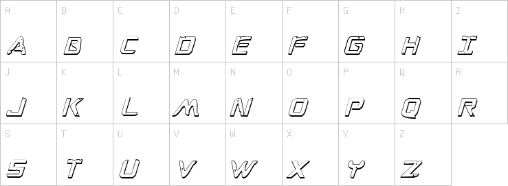 Uppercase characters