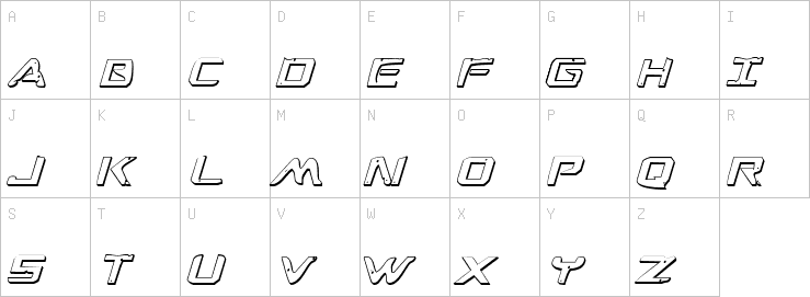 Uppercase characters