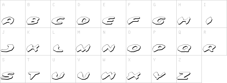 Uppercase characters