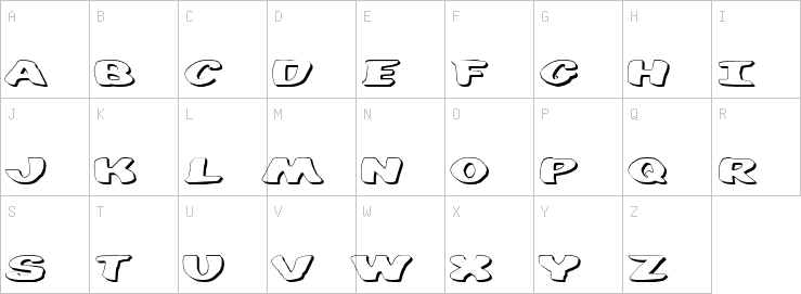 Uppercase characters