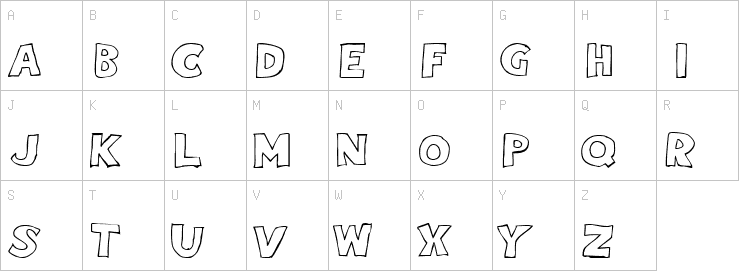 Uppercase characters