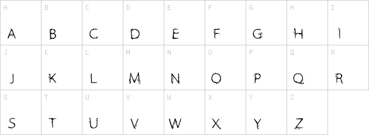 Uppercase characters