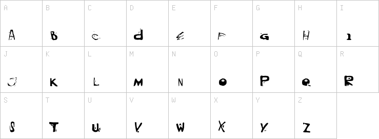 Uppercase characters