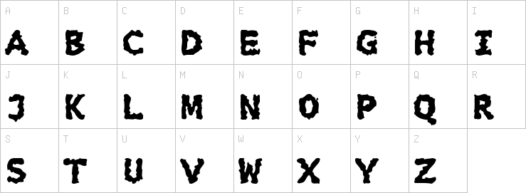 Uppercase characters