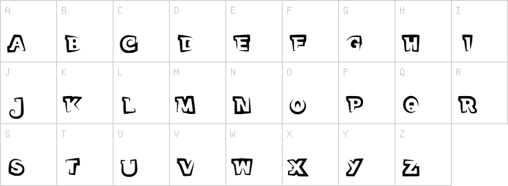 Uppercase characters