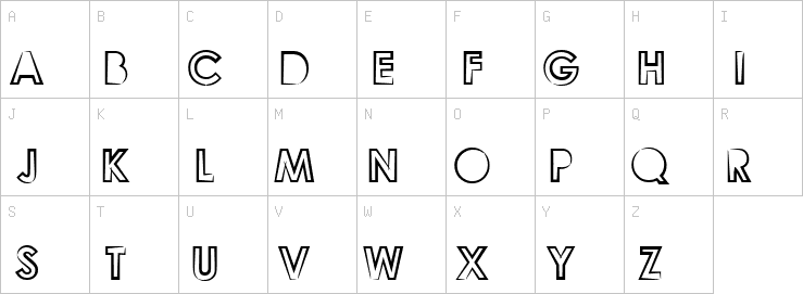 Uppercase characters