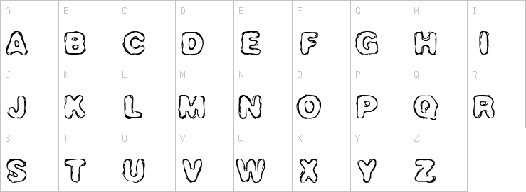 Uppercase characters